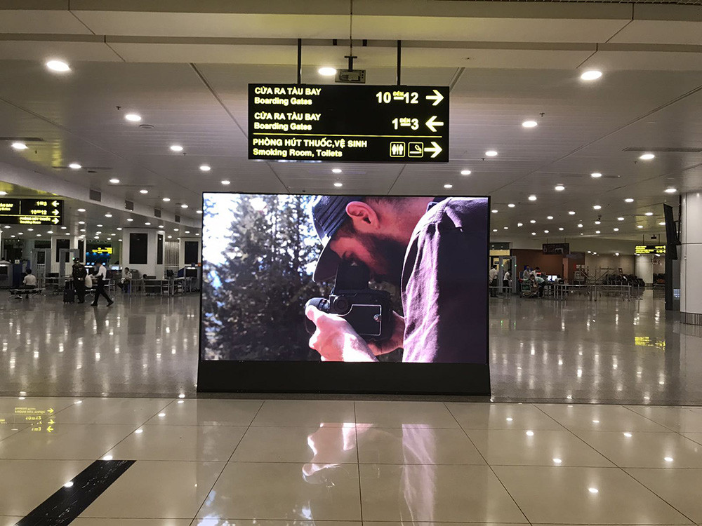 Quảng cáo màn hình led tại các cảng sân bay hàng không